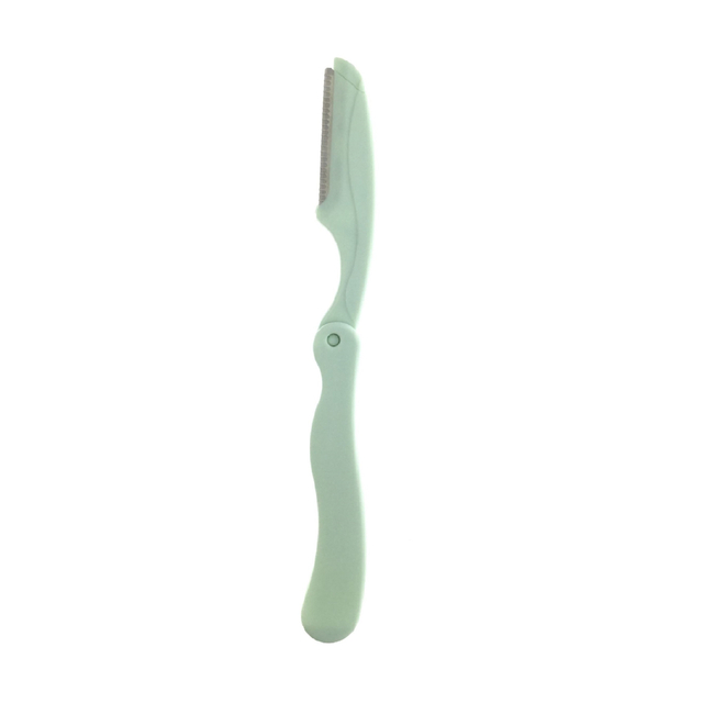 Cuchilla de planificación Derma plegable verde menta portátil