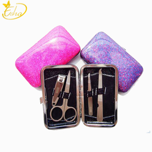 Glitter Powder Beautiful Manicure Set para personalizar